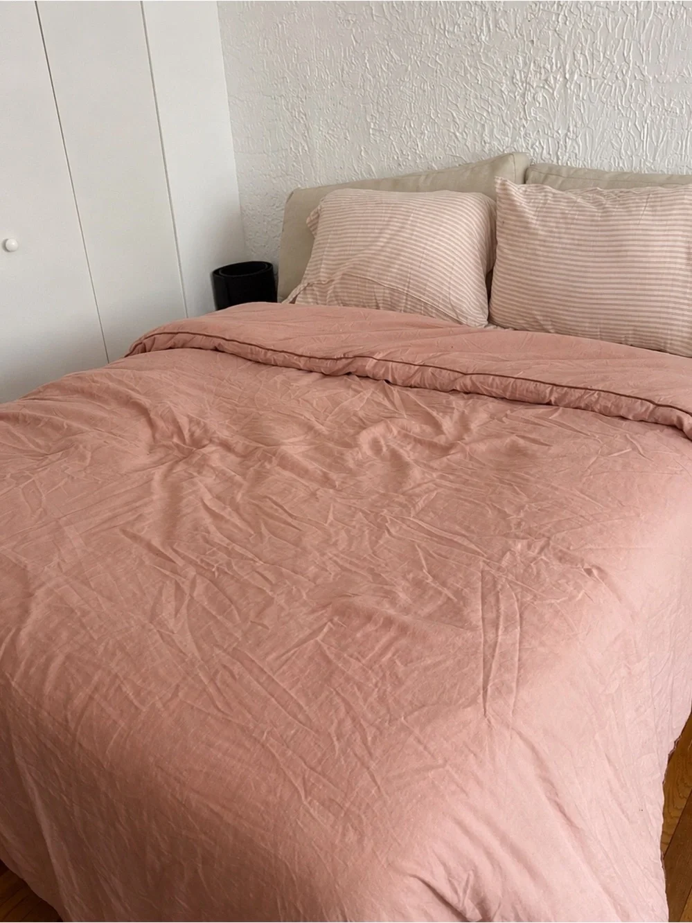 Coral miryana comforter set with shams